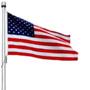 Global Flags Unlimited American Fly Bright Flag 5'x8' 204024
